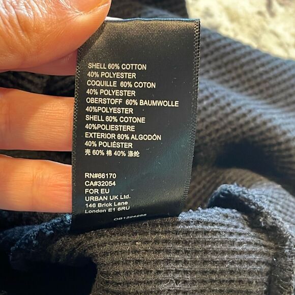 Pilcro by Anthropologie Womens Angie Waffle Knit Cowl Neck Long Sleeve Sweater B - Picture 6 of 8